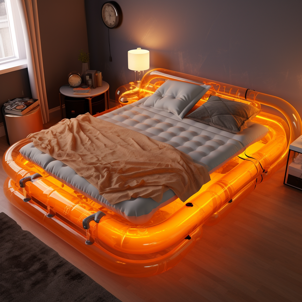 Comfortable air bed for quality sleep