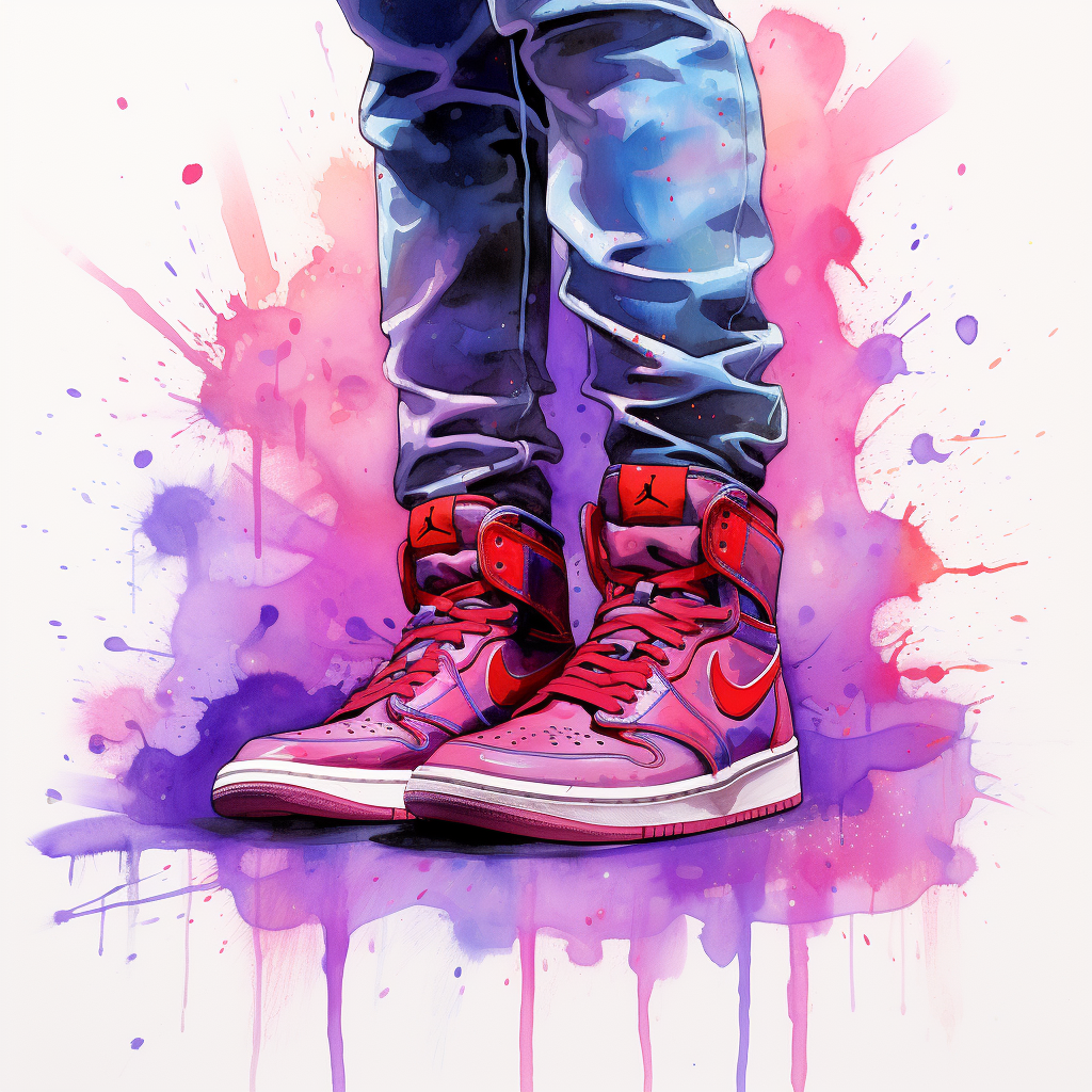 Air Jordan 1 Miles Morales Red Black Purple