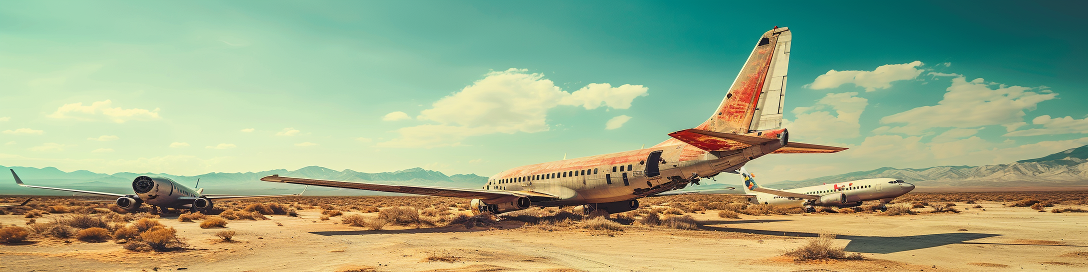 Airplane Graveyard Mojave Desert