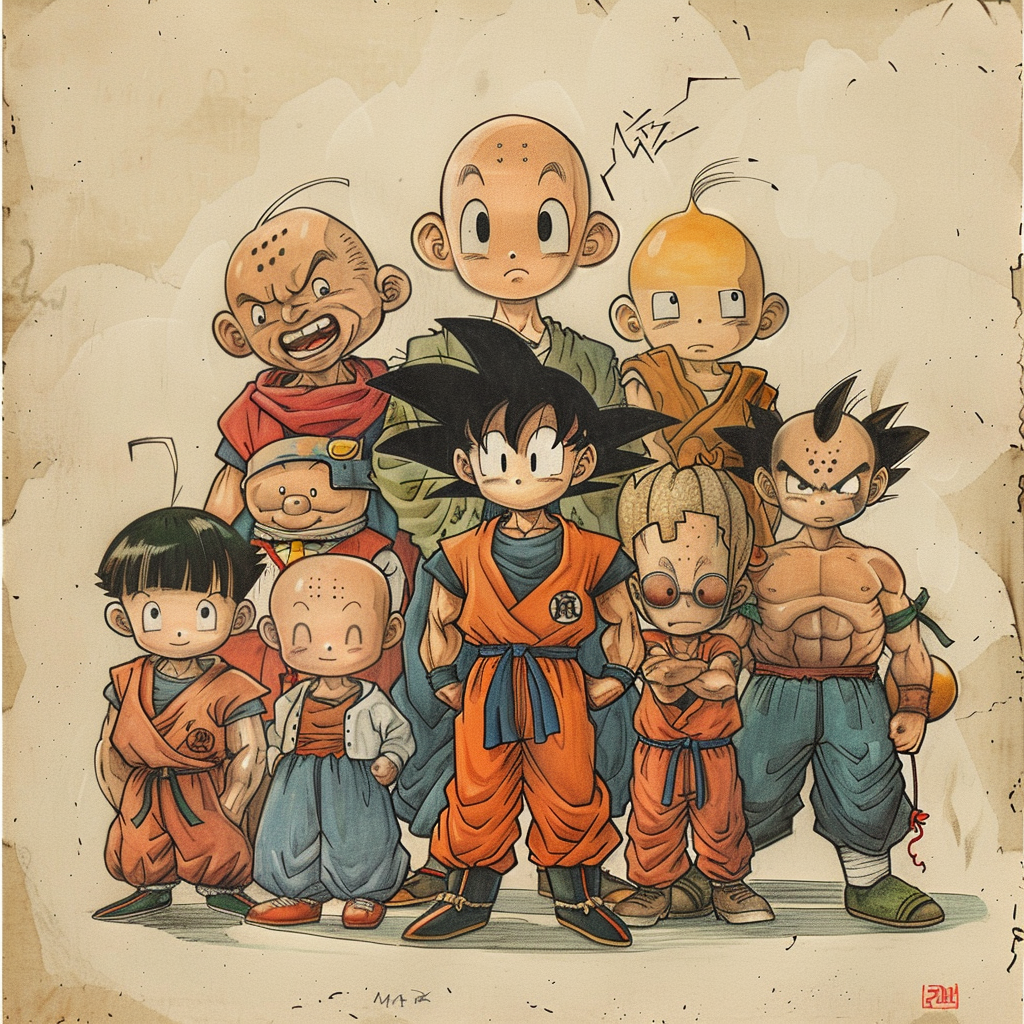 Tribute to Akira Toriyama Dragonball Z