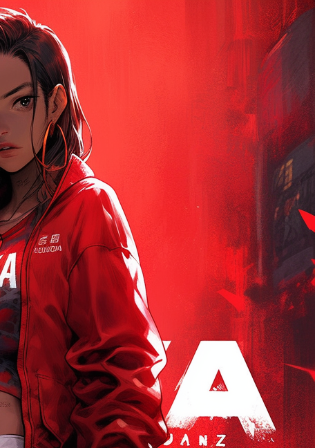 Poster for Akira movie starring Travis Scott