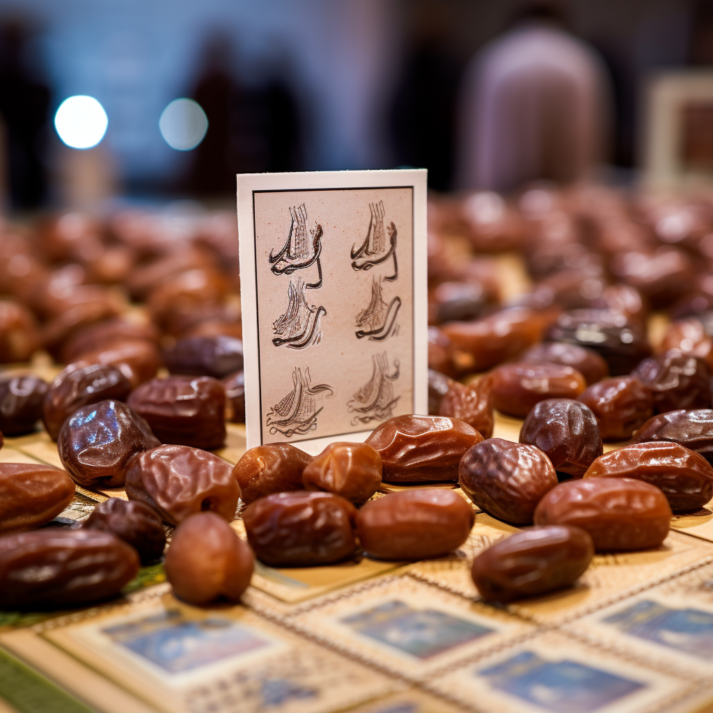 Assorted exported dates from Saudi Arabia