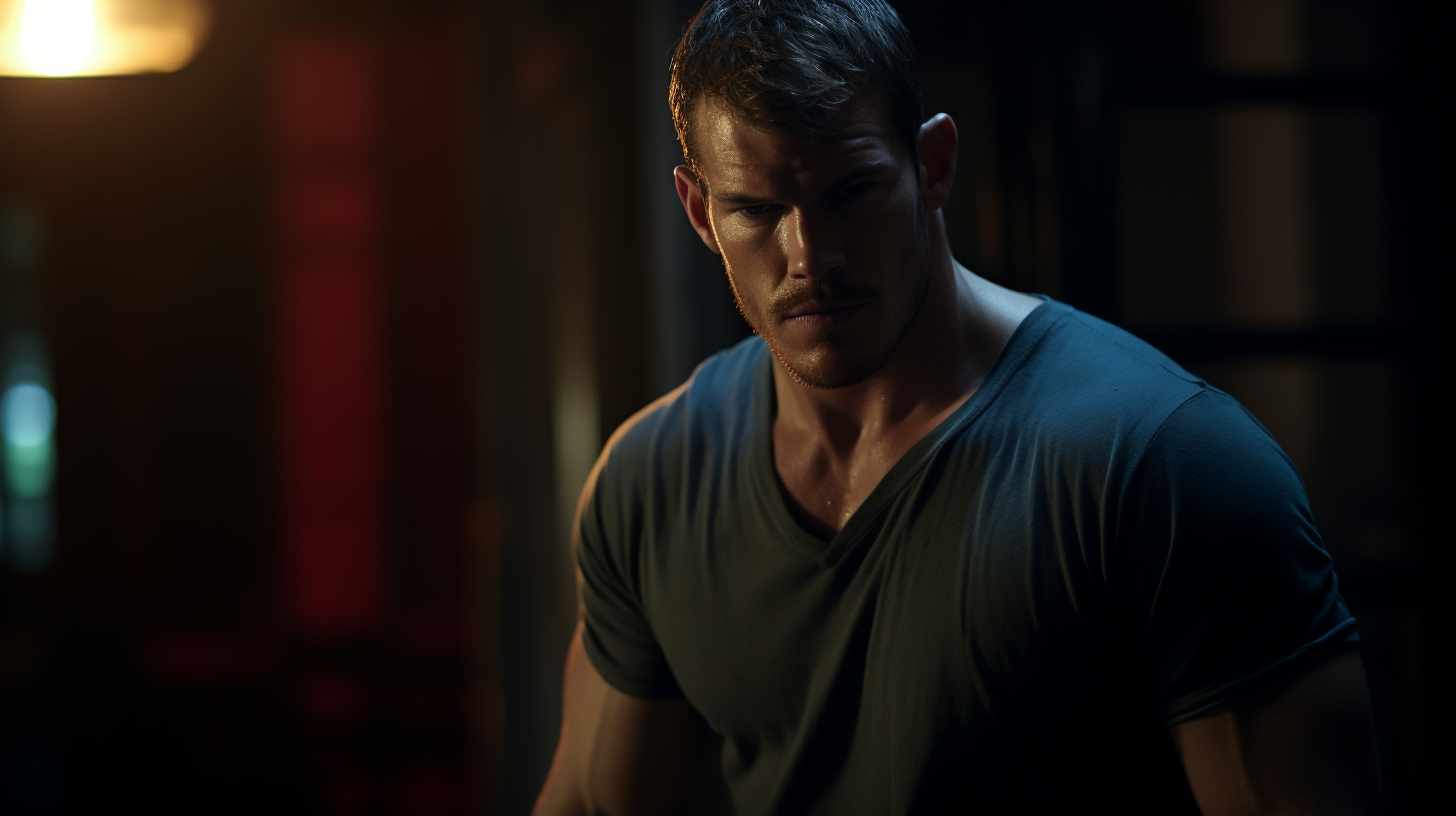 Alan Ritchson, the enigmatic drifter