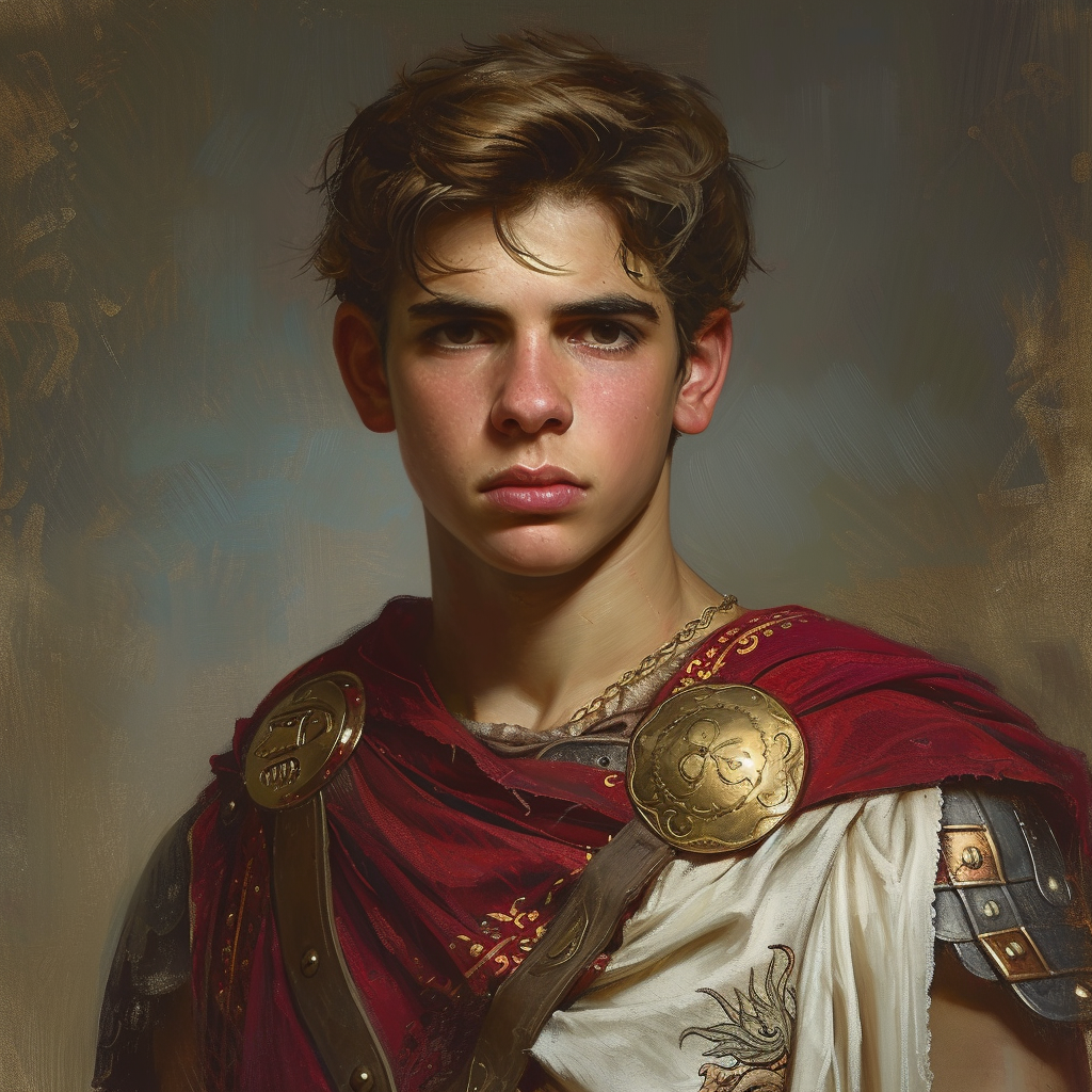 Alexander the Great at 14