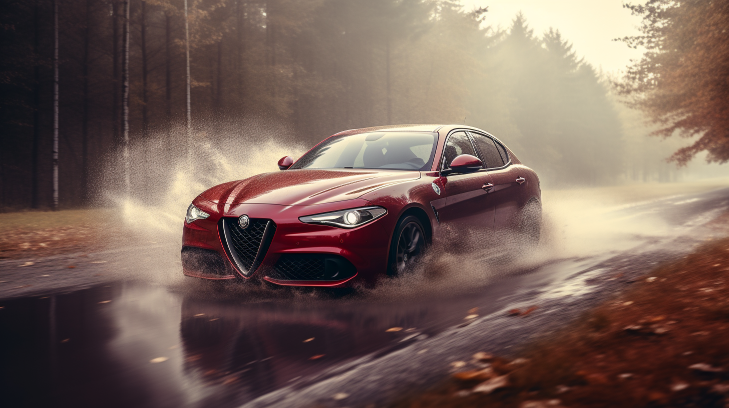 Dynamic Alfa Romeo Giulia Drive