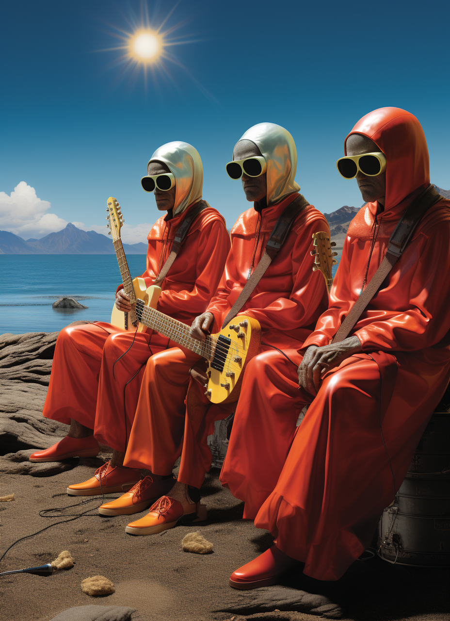 Poster of Alien Musicians on Alien Planet