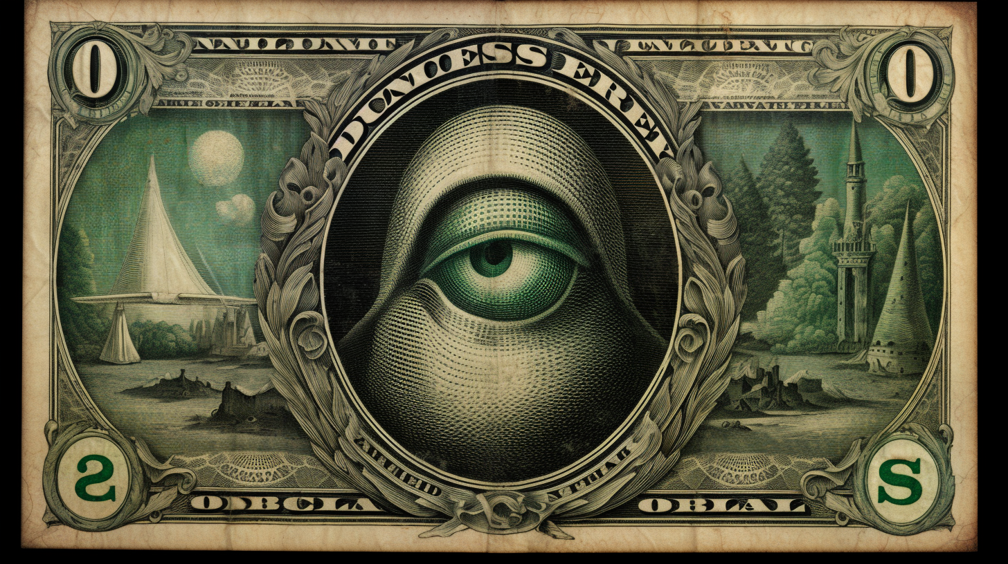 The powerful symbol of all-seeing eye