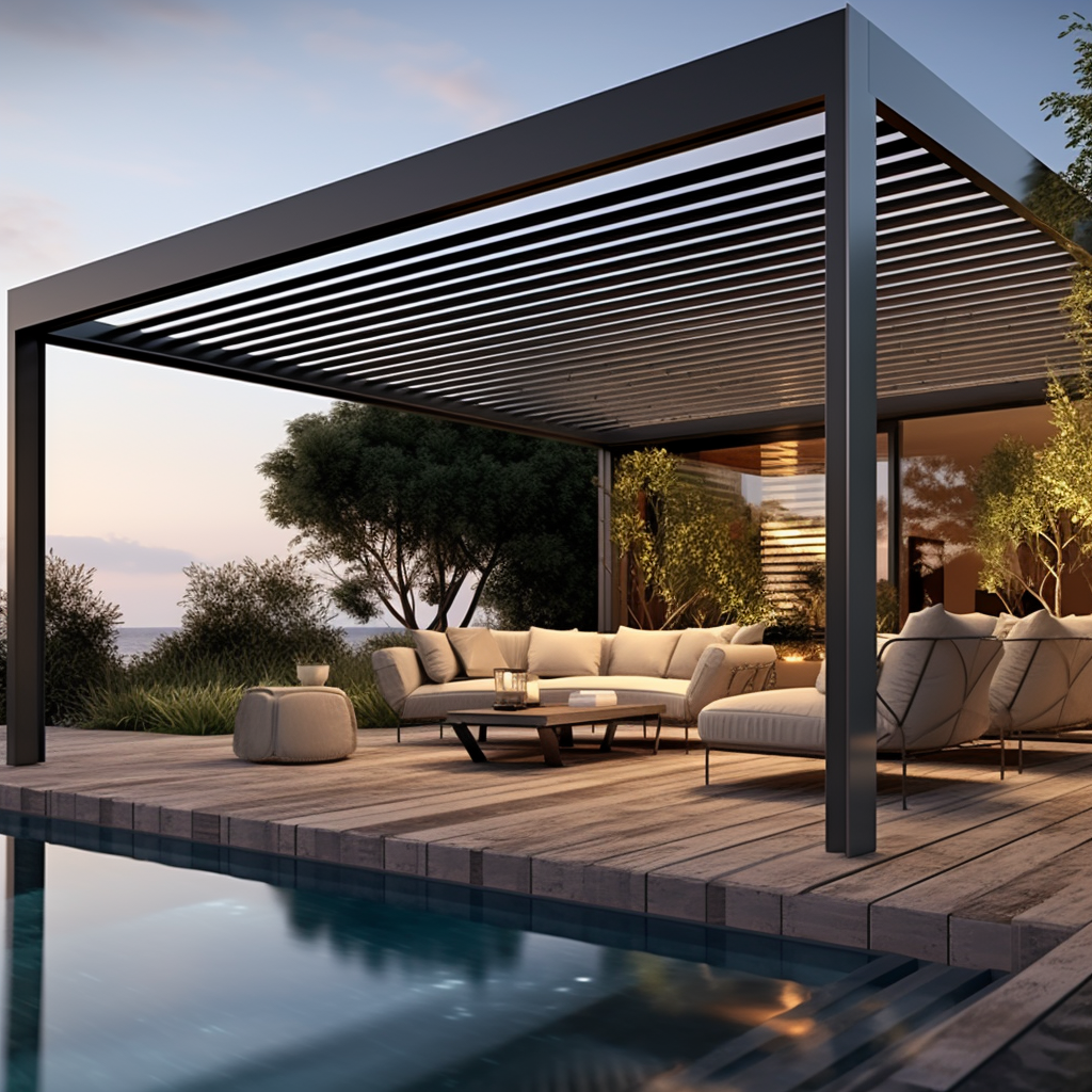 Stylish Aluminium Pergola Design