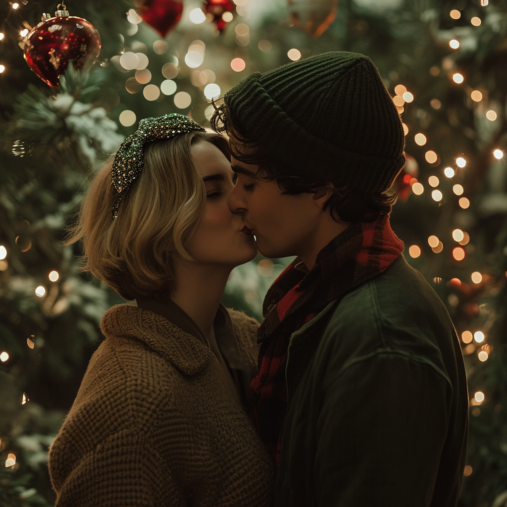 Romantic First Love Kiss with Alvaro Mel and Kiernan Shipka