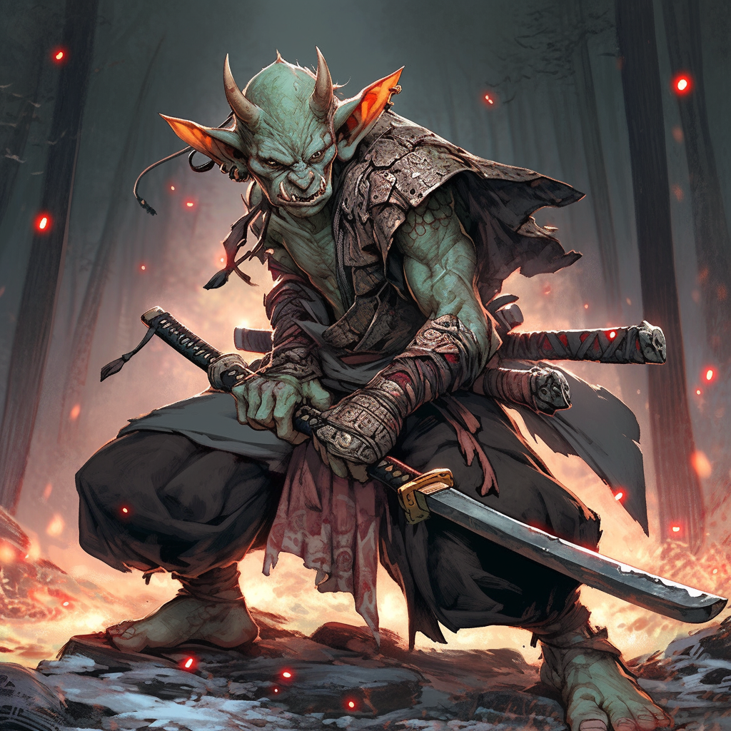 Incredible Enhanced Goblin Ronin Champion