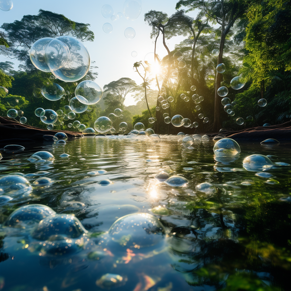 Bubbling Amazon River Adventure