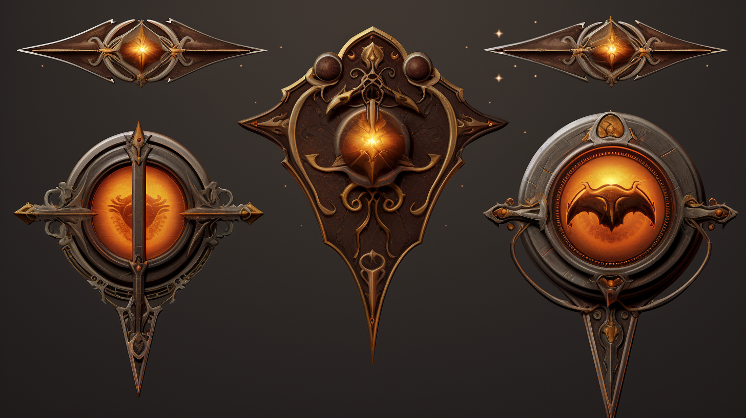 Amber Marauders Pirate Insignia Design