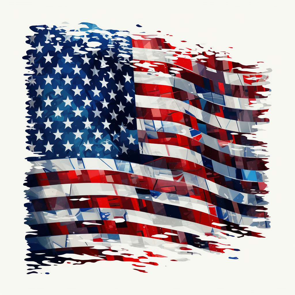 american-flag-cubism-sticker-style-glitched-art