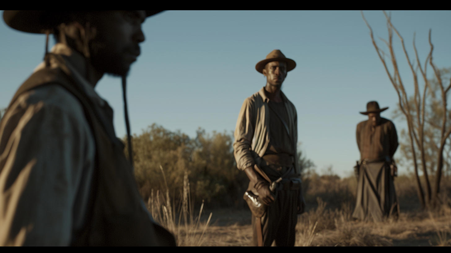 Young Enigmatic Figure in American Southwest Narrative