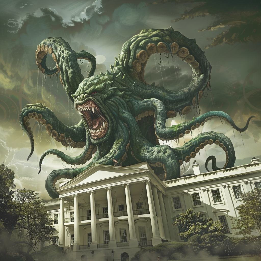 American White House Greek Hydra