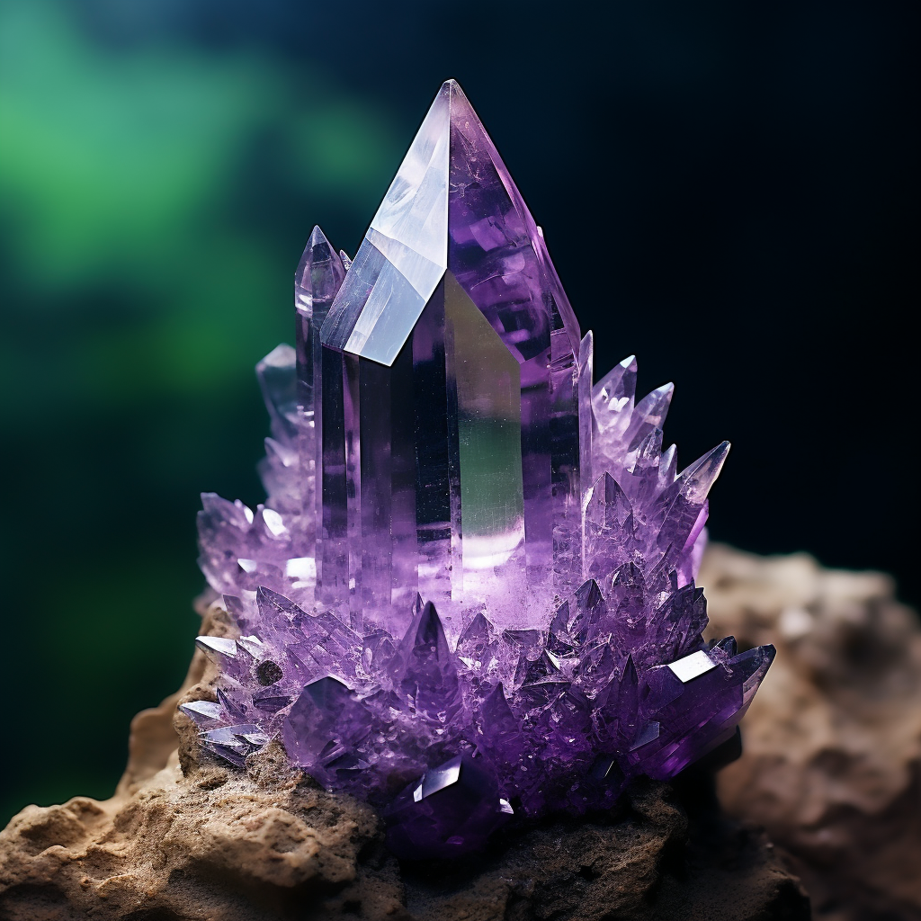 Amethyst Crystal for Healing and Relaxation