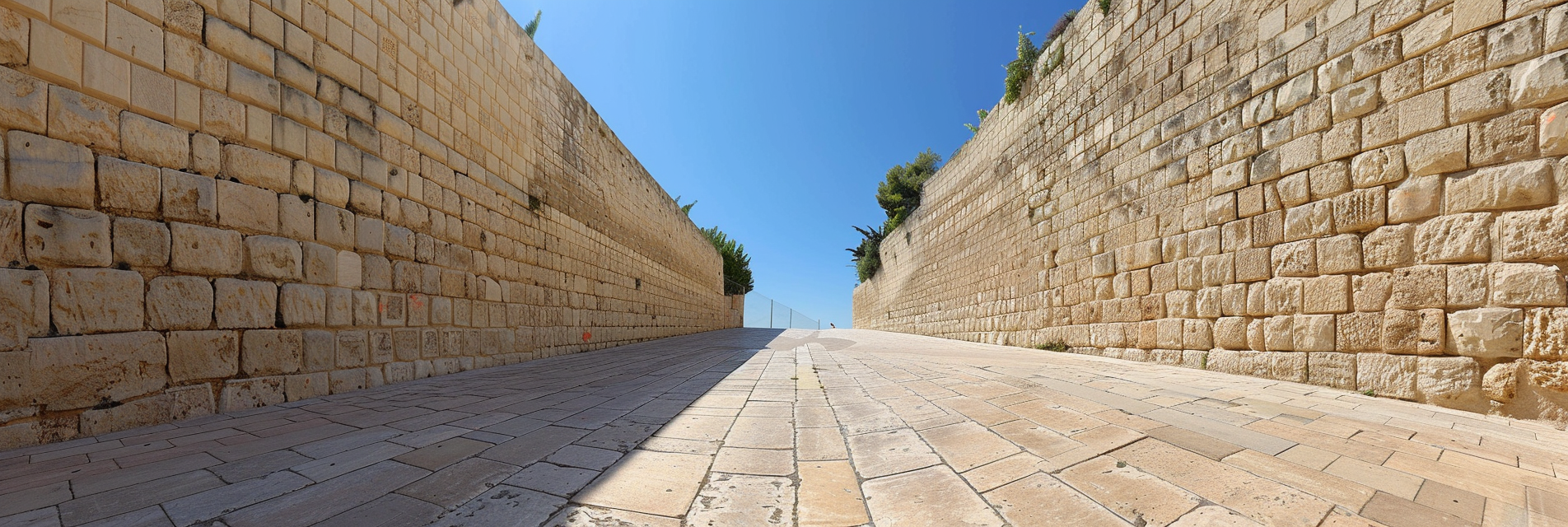 Ancient Israel City Walls Nikon