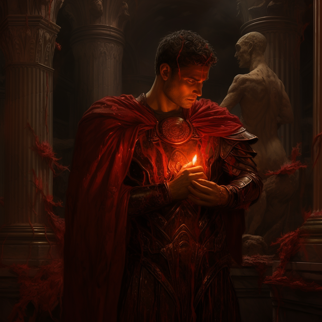 Ancient Rome Clandestine Flame Valentine Sacrifice