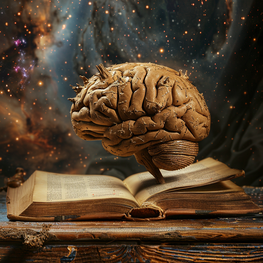 Indian brain reading ancient book