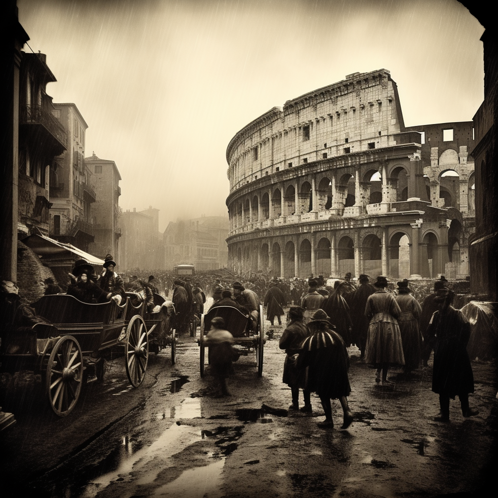 Ancient Rome Daguerreotype Photos