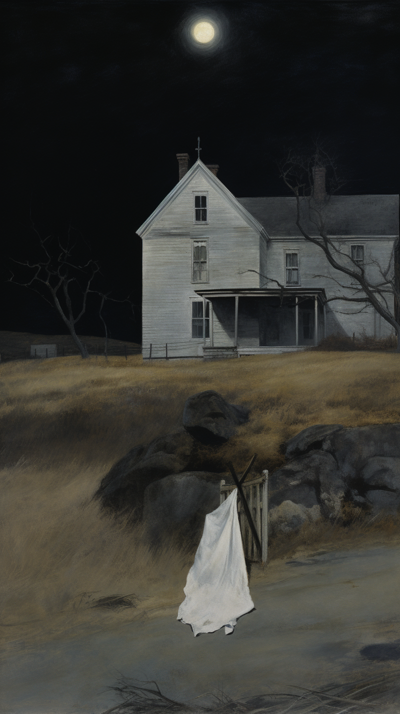 Andrew Wyeth's Serene Countryside Farm