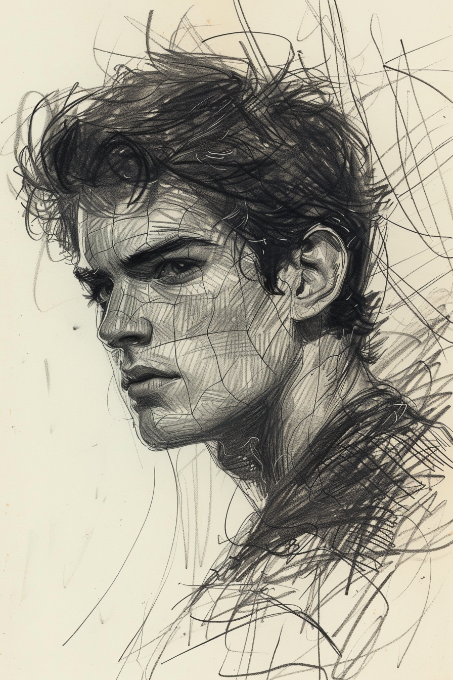 Andrew Garfield Spider-Man sketch