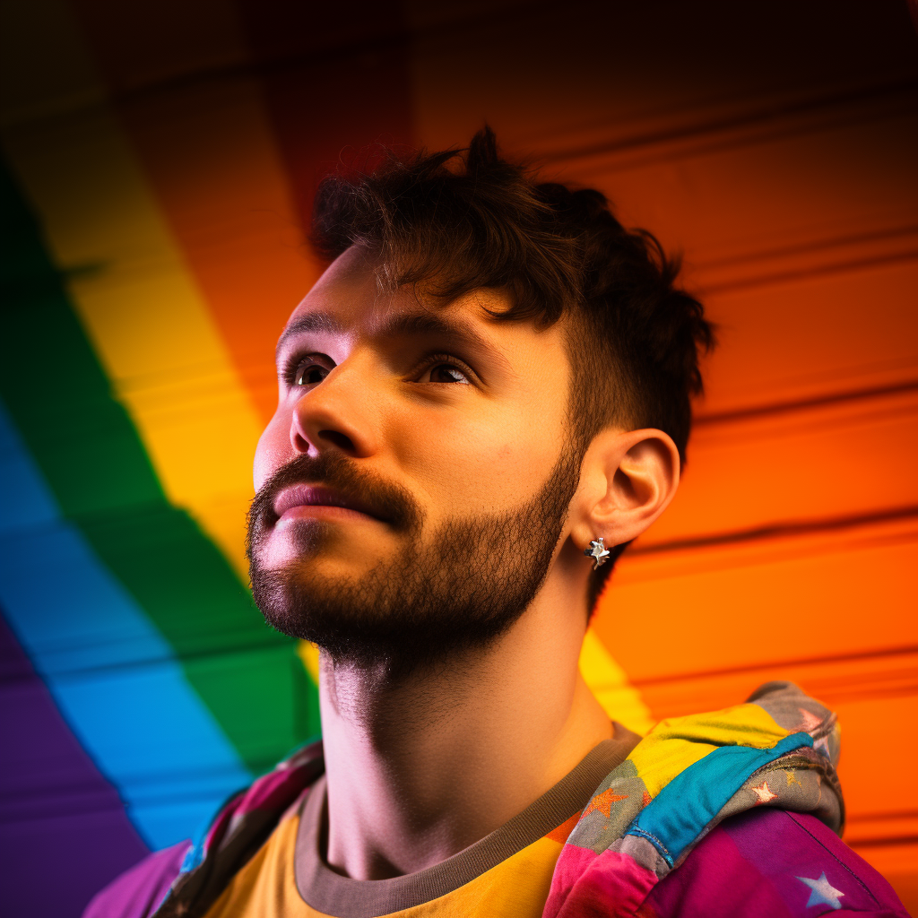 Andrew Tate celebrating Pride Month