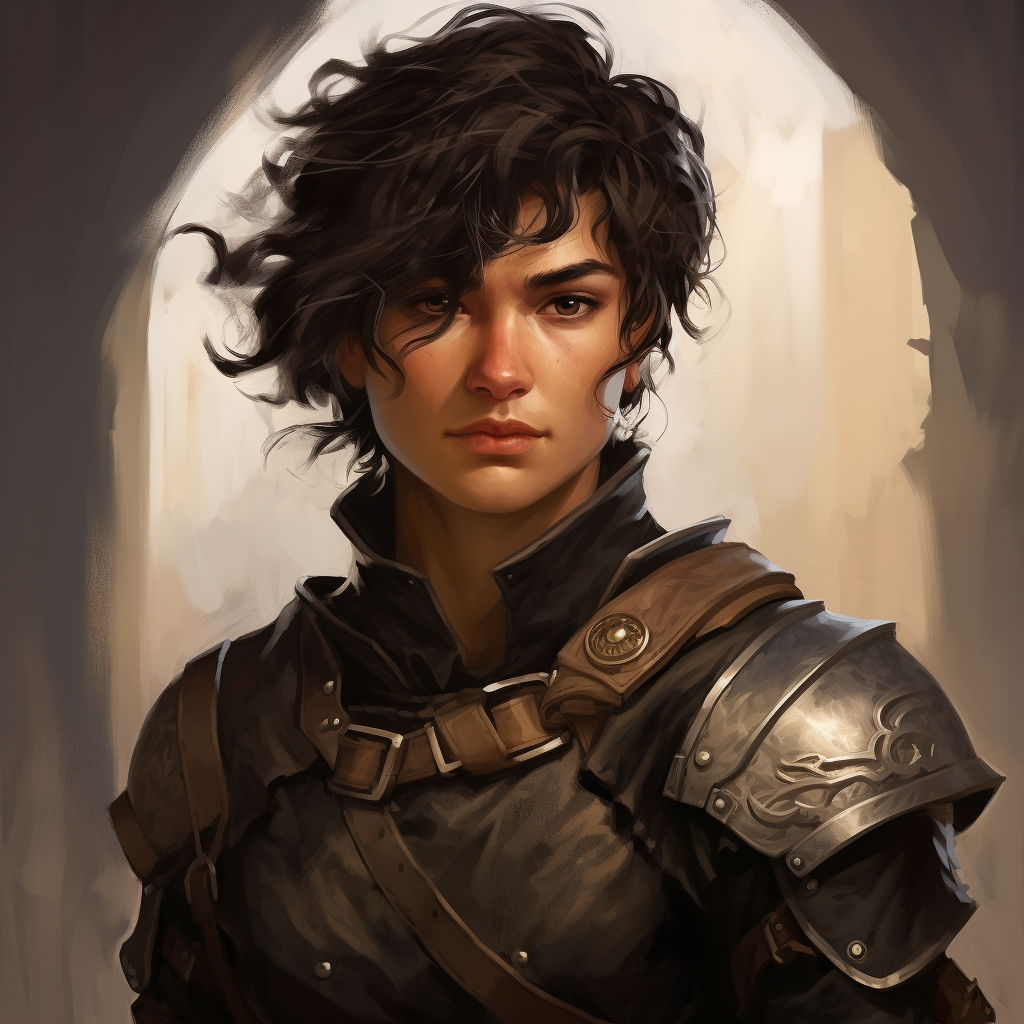 Androgynous D&D Paladin Image