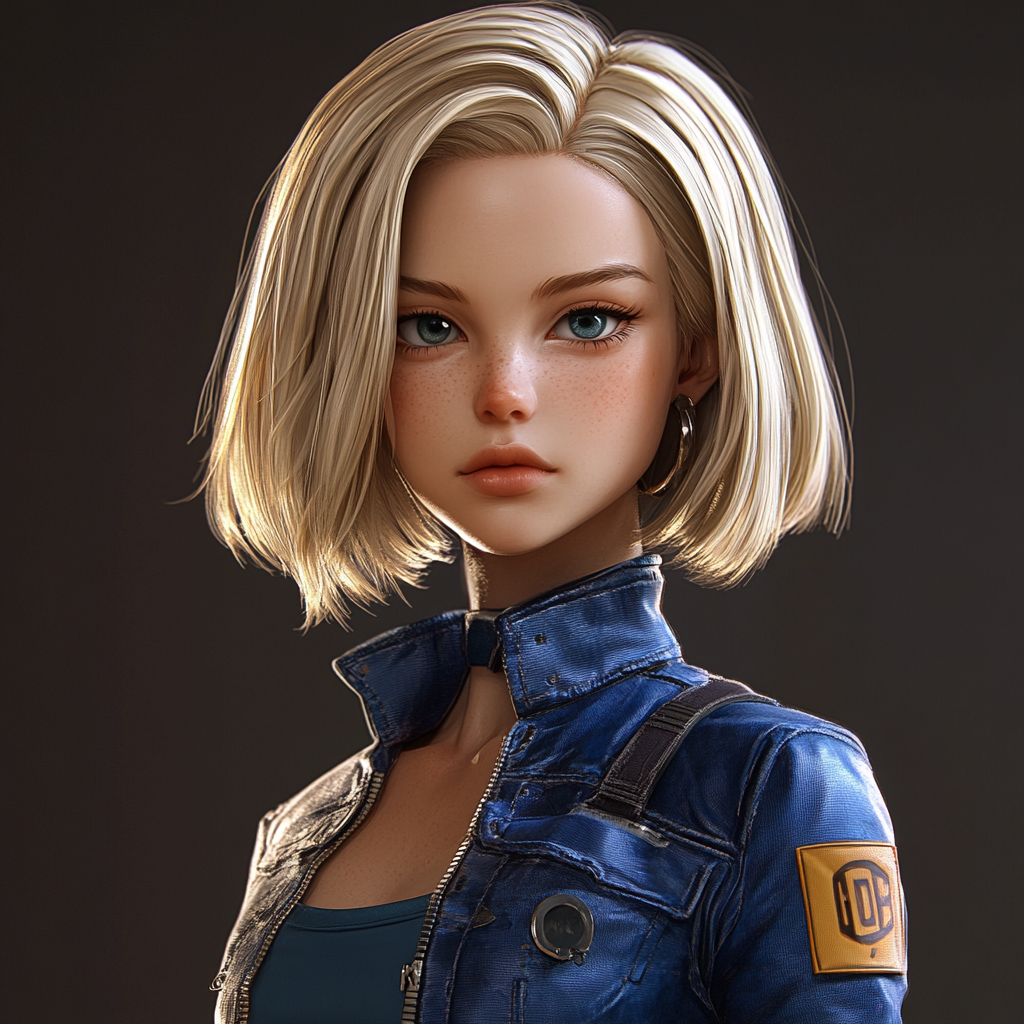 Android 18 advanced android character