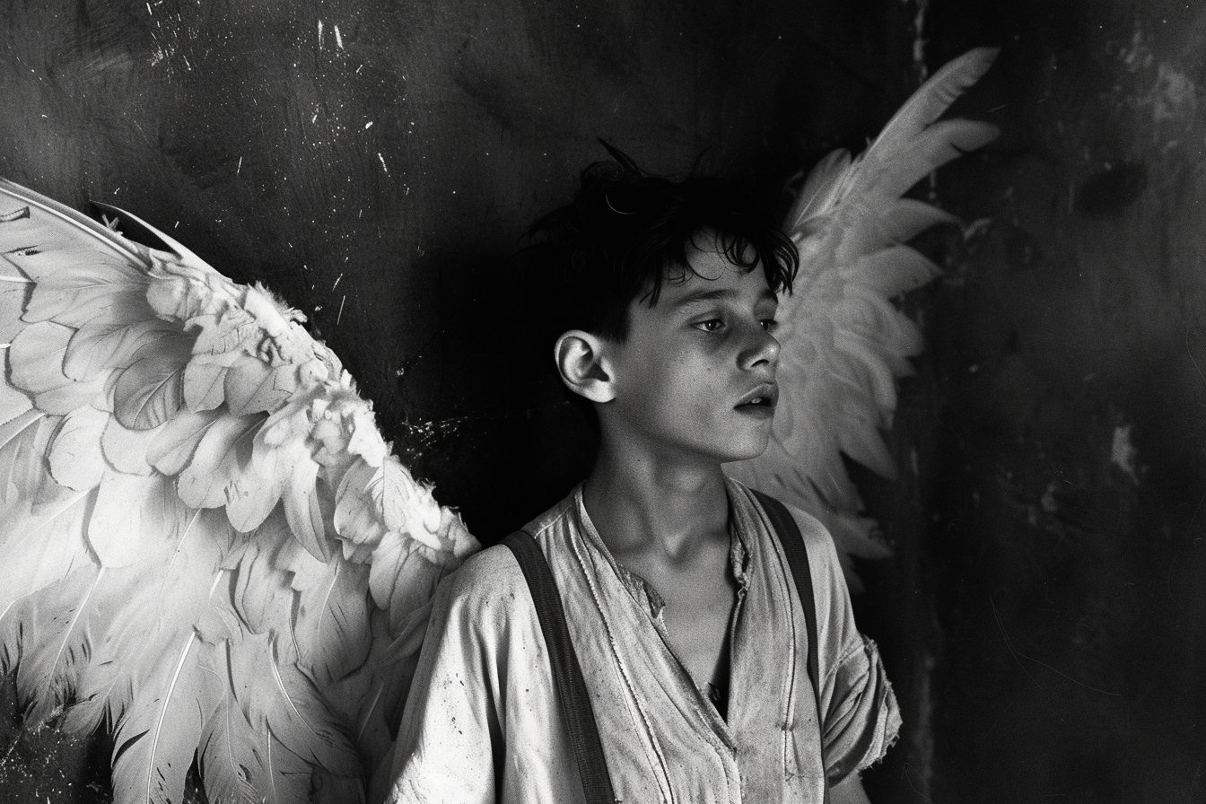 Angel by Roger Ballen