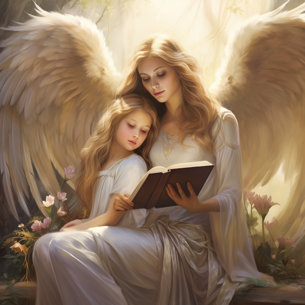 Beautiful Angelic Love for Children