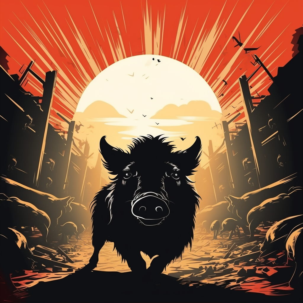 Powerful symbolism of Animal Farm