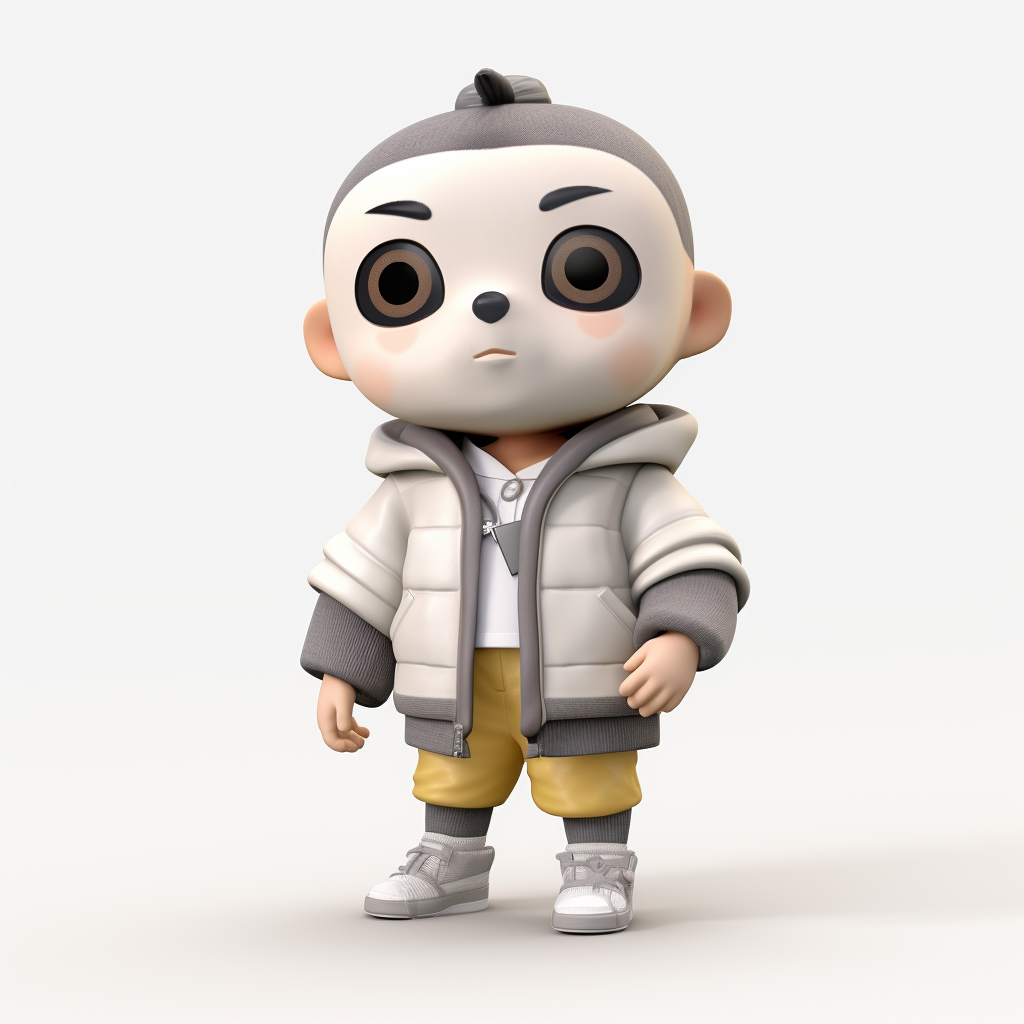 Animal Crossing character wearing baggy Rick Owens outfit