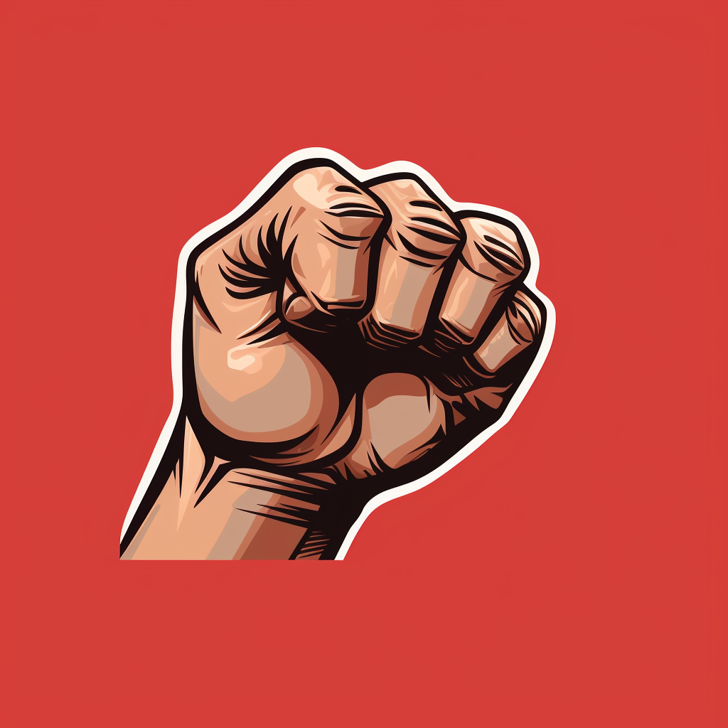 Fist logo in animated format