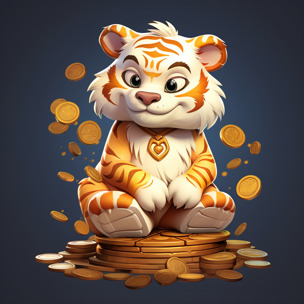 Tiger Fortune Cartoon Style