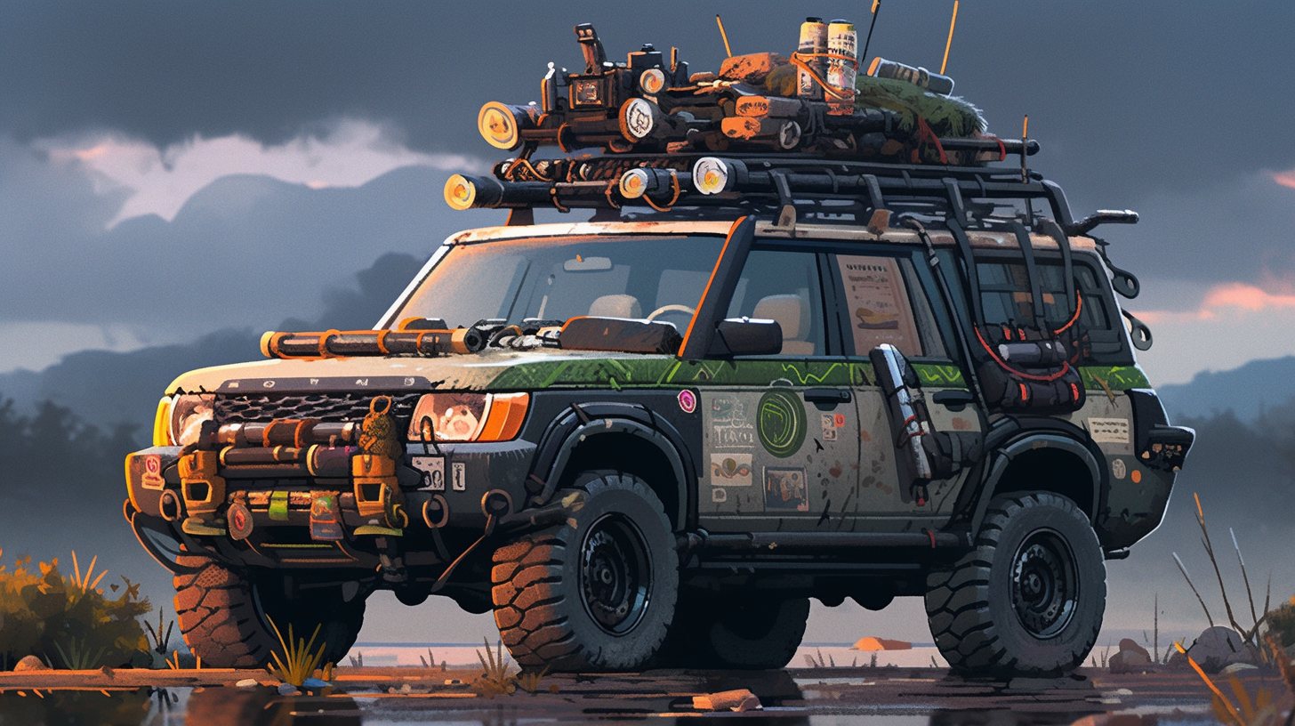 Repulsive Anime Land Rover Discovery