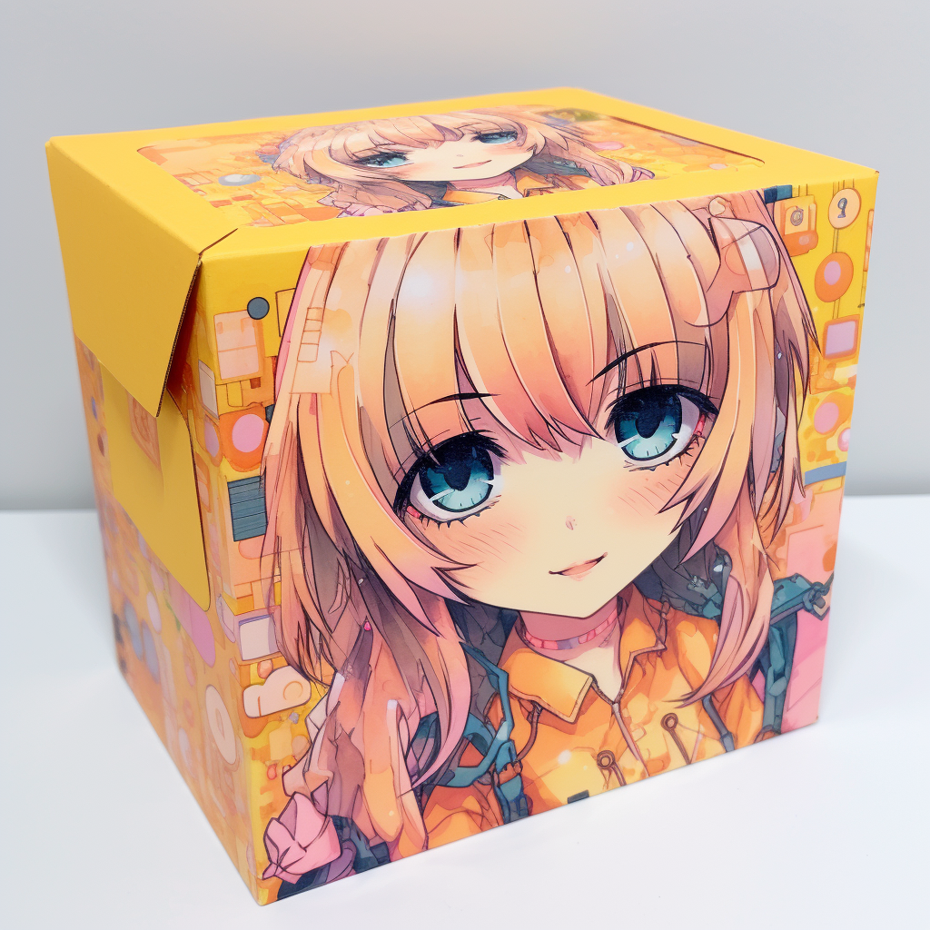 Anime Digital Sponge Box Realistic