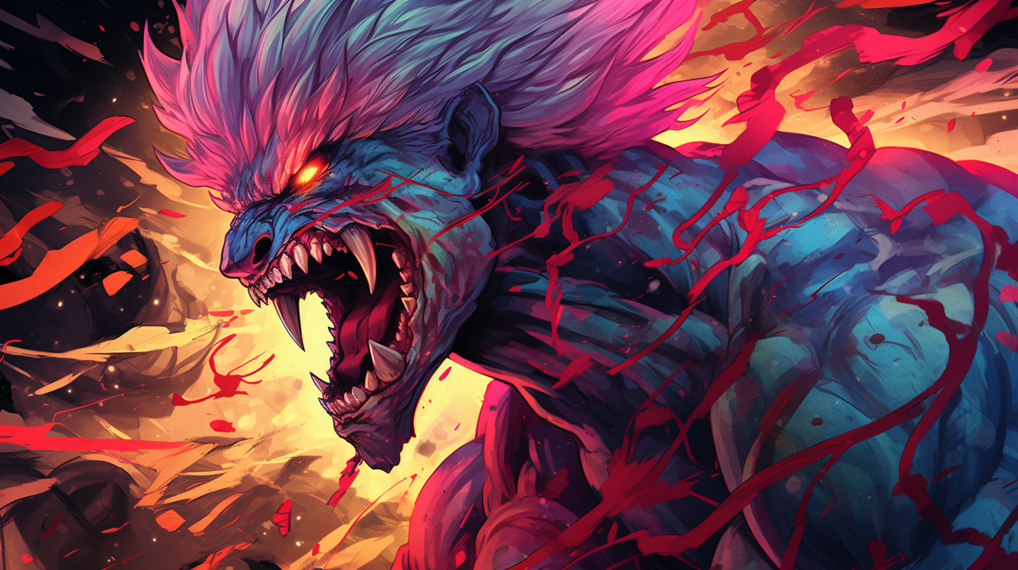 Vibrant Anime Manga Wallpaper for Brock Hofer Hyperbeast