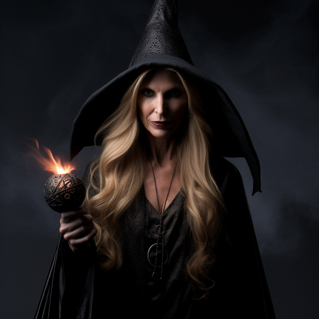 Ann Coulter as an Evil Witch