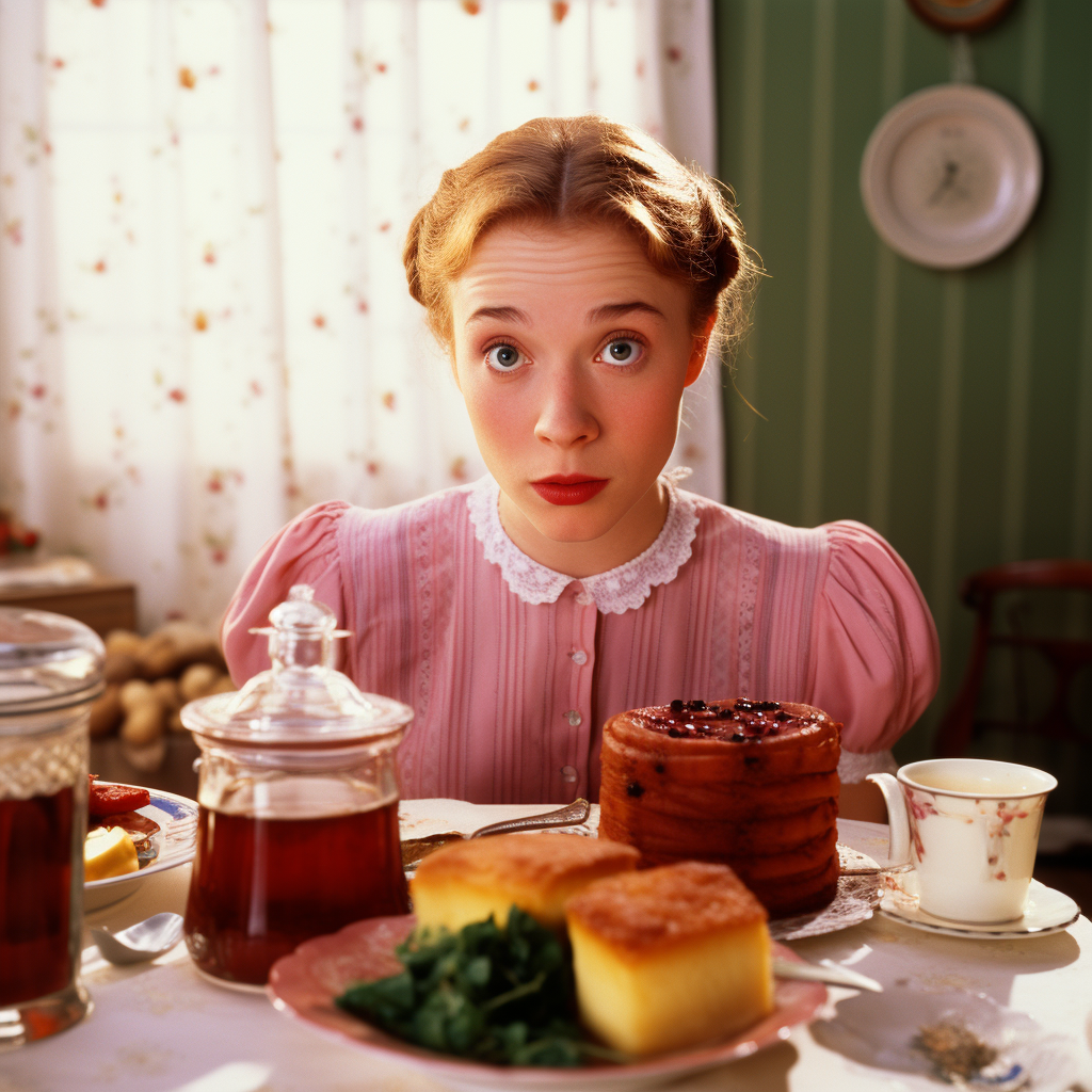 Anne Shirley serving wrong drink