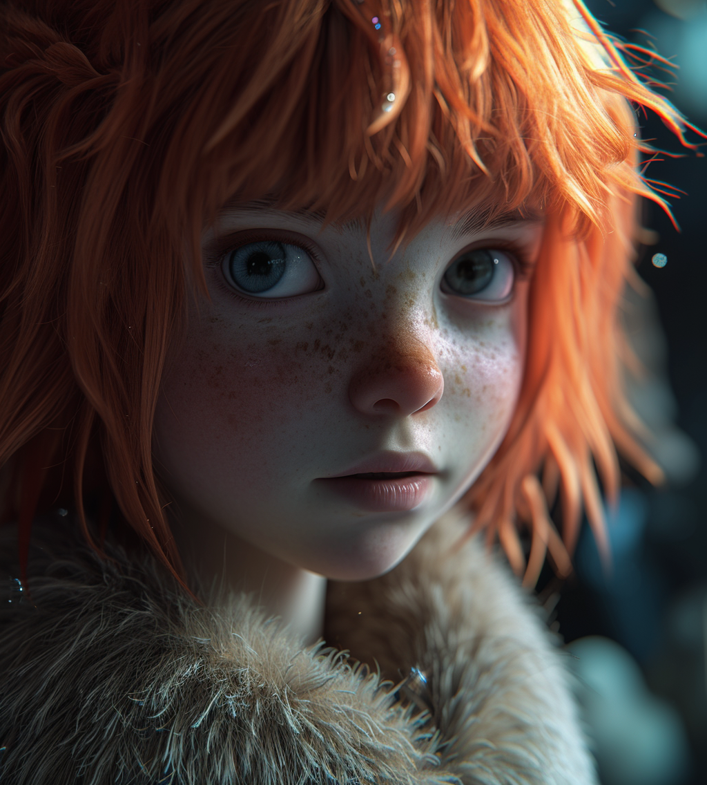 Annie League of Legends Photorealistic 8k