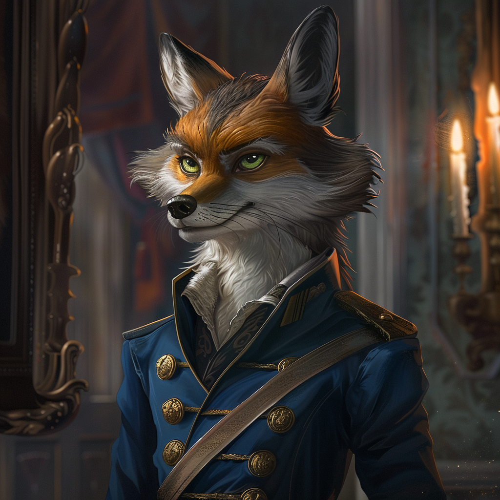 Regency Era Fox Officer