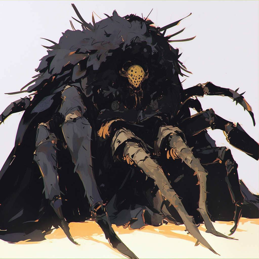 Tarantula War Lord Anime Style