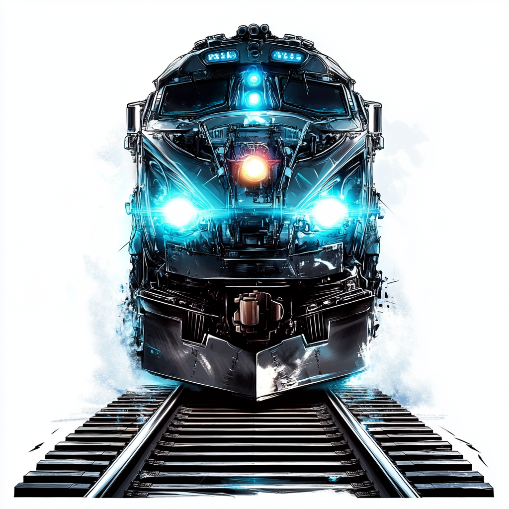 Anthro Train Logo Powerful Image