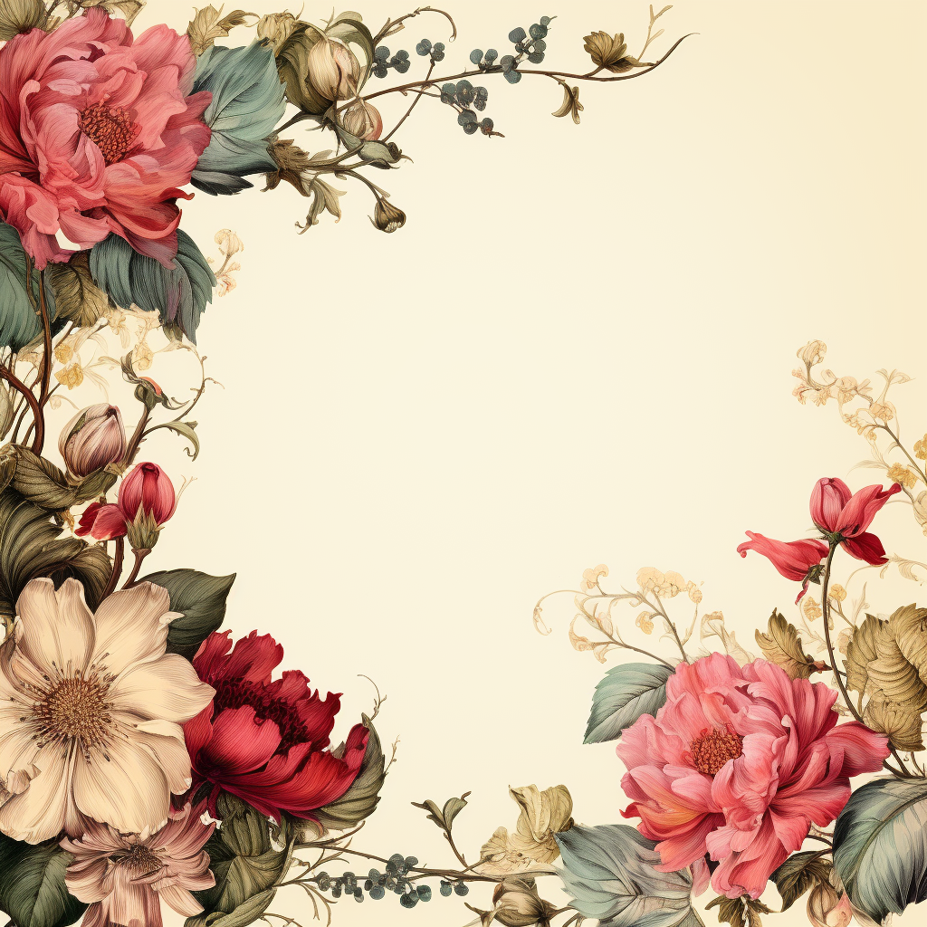 Vintage Antique Border Graphic for Design Enhancement