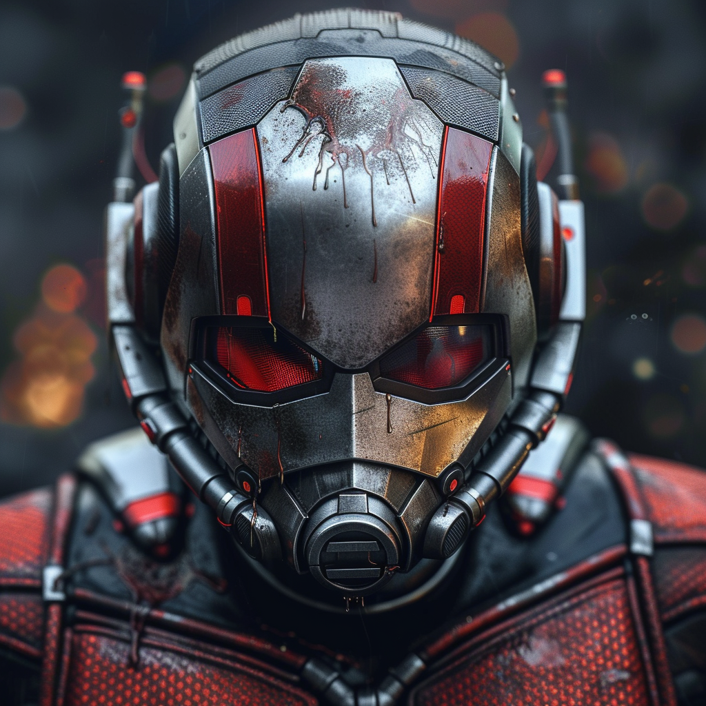 Crying Ant-Man Stock