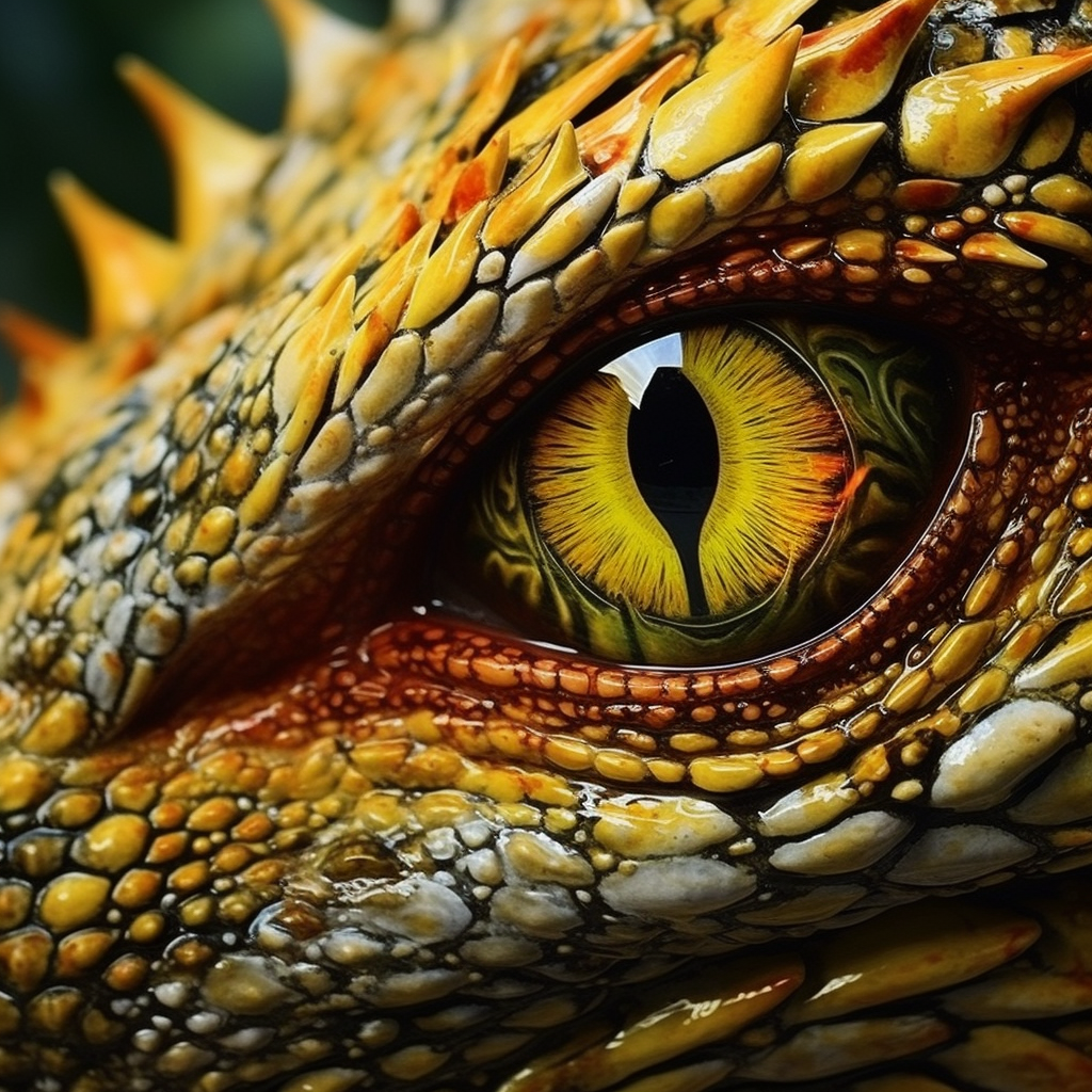 Eye of Apex Predator in Stunning Detail