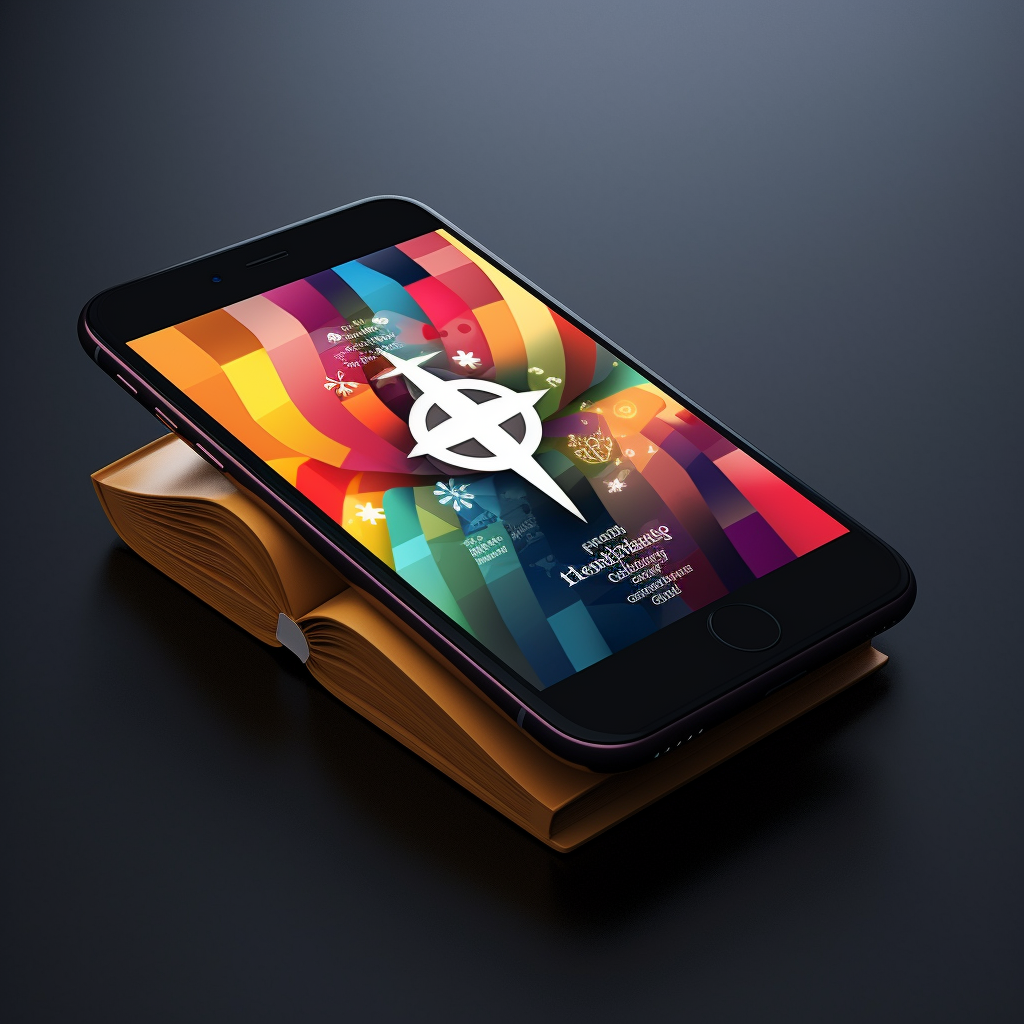 Bible translation app logo design