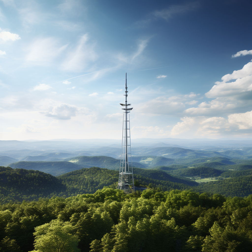 Graceful Appalachian Radio Tower