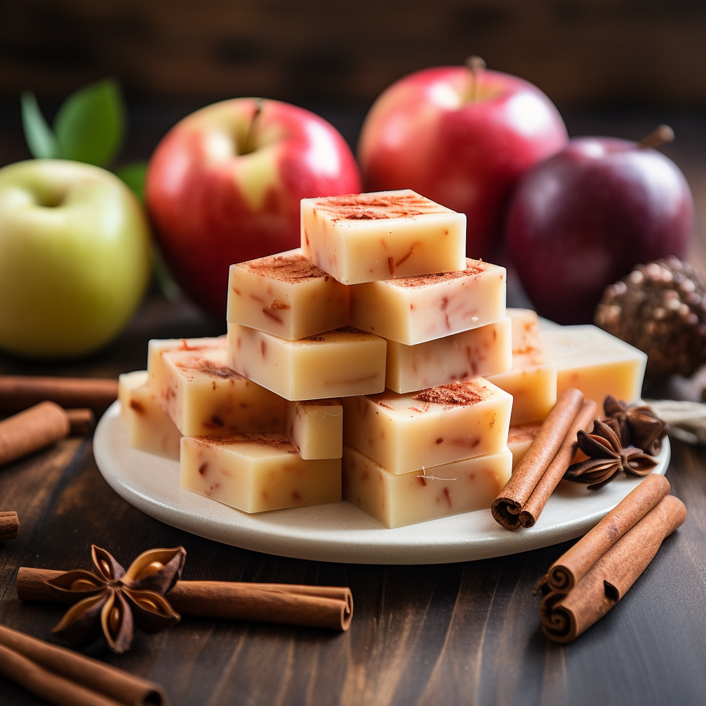 Attractive Apple Cinnamon Wax Melt Labels